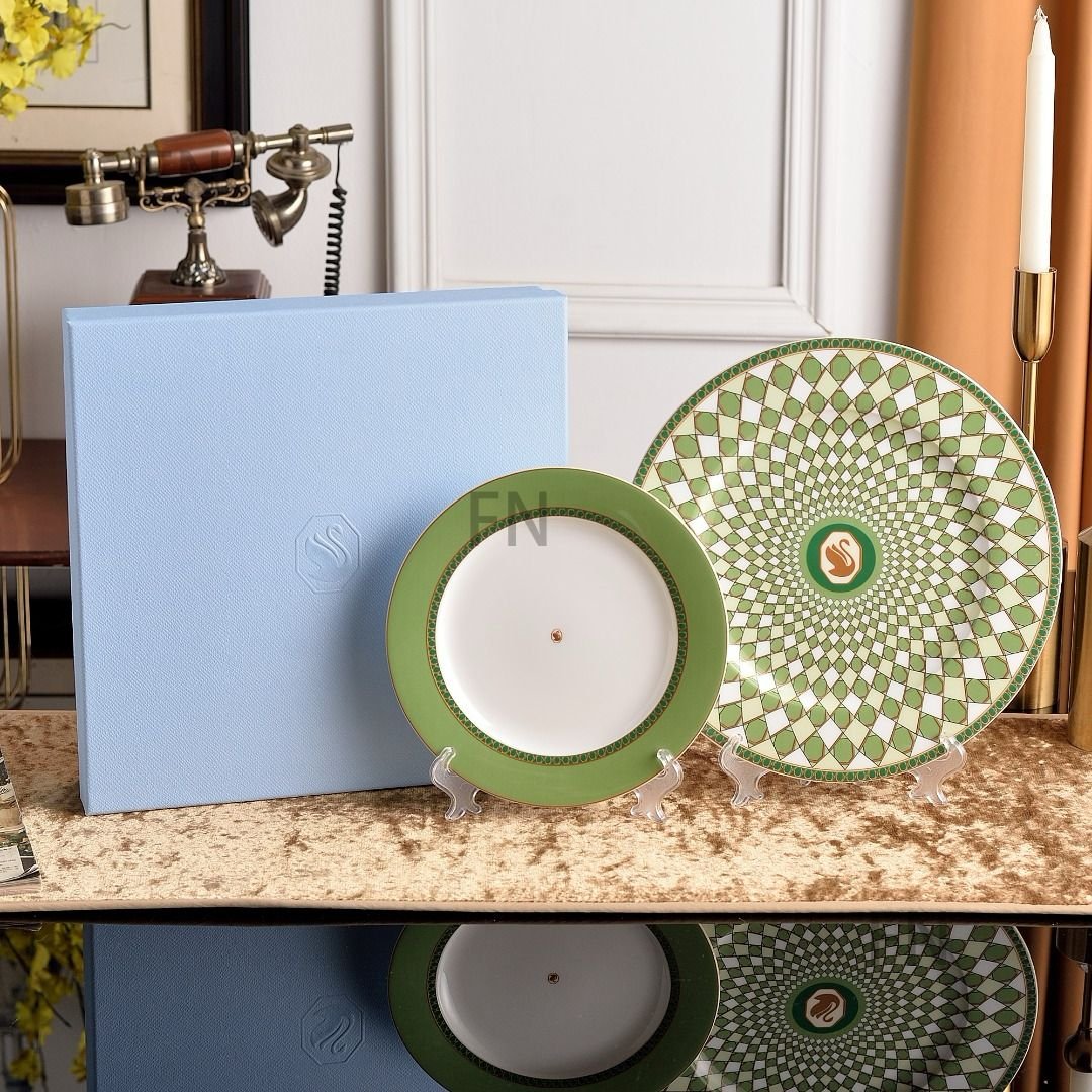 Swarovski Plates set of two - Swarovski Plates | Buy Online in UAE